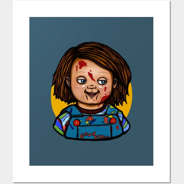 Good guy Chucky Wall Art by HeichousArt